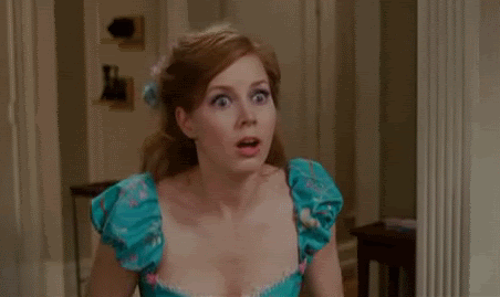 Excited-Amy-Adams-In-Cute-Dress-Reaction