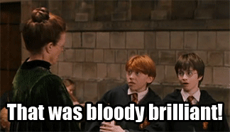 Image result for ron weasley brilliant gif