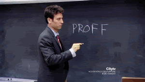 Awkward Ted Mosby Forgets How To Spell Professor On How I Met Your Mother