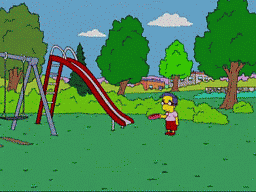 Milhouse-Playing-Frizbee-In-The-Yard-All-Alone-In-Sad-Simpsons-Gif.gif