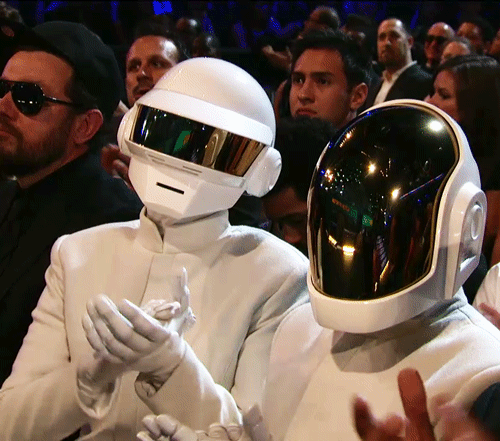 Daft-Punk-Clapping-In-All-White-Suits-At