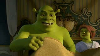Shrek-Goes-Under-His-Covers-In-a-Fit-In-Dreamworks-Shrek