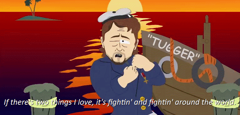 Russell-Crowe-Loves-Fighting-Fighting-Around-The-World-On-South-Park.gif