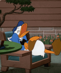 Donald-Duck-Laughing-Hysterically-In-Cla