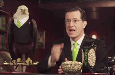 Stephen-Colbert-Eagle-Fist-Bump-Explosion-For-a-Pistachios-Commercial.gif
