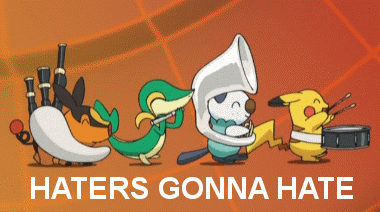 Haters Gonna Hate Pokemon Music Gif