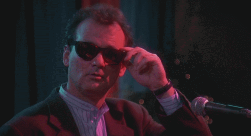 Bill Murray Checking You Out & Taking Off The Shades