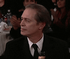 Confused Steve Buscemi Not Clapping At An Award Show