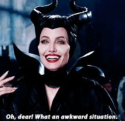 Oh Dear! What An Awkward Situation Quote By Angelina Jolie In Disney's  Maleficent